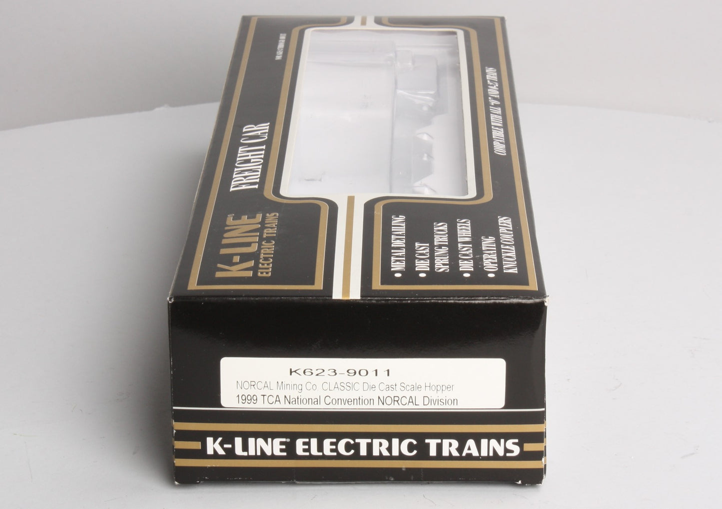 K-Line K623-9011 1999 NORCAL Mining Co. Diecast Hopper LN/Box