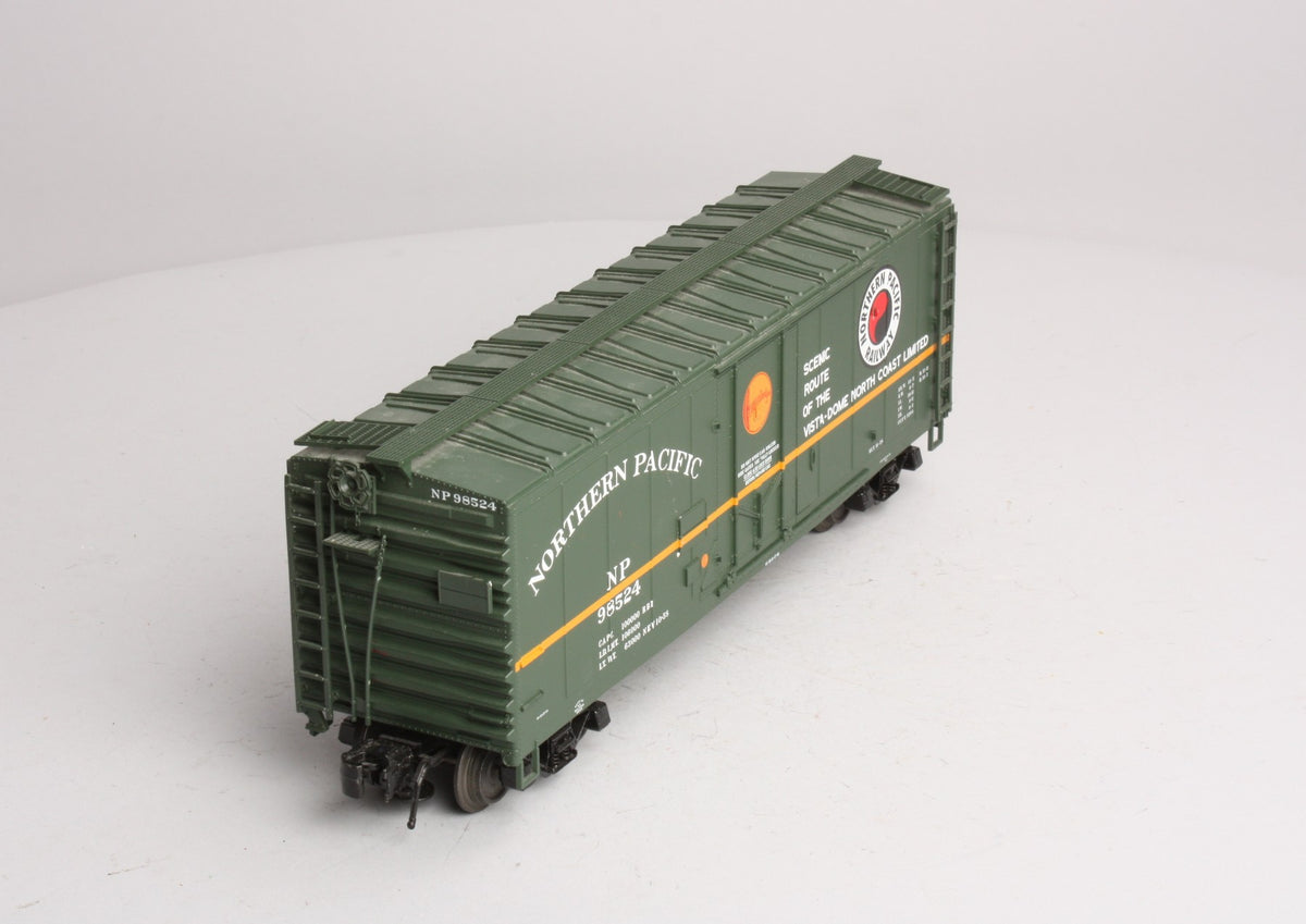 Atlas 0528-2 Northern Pacific 40' Plug Door Boxcar #98524 - 3 Rail LN/Box