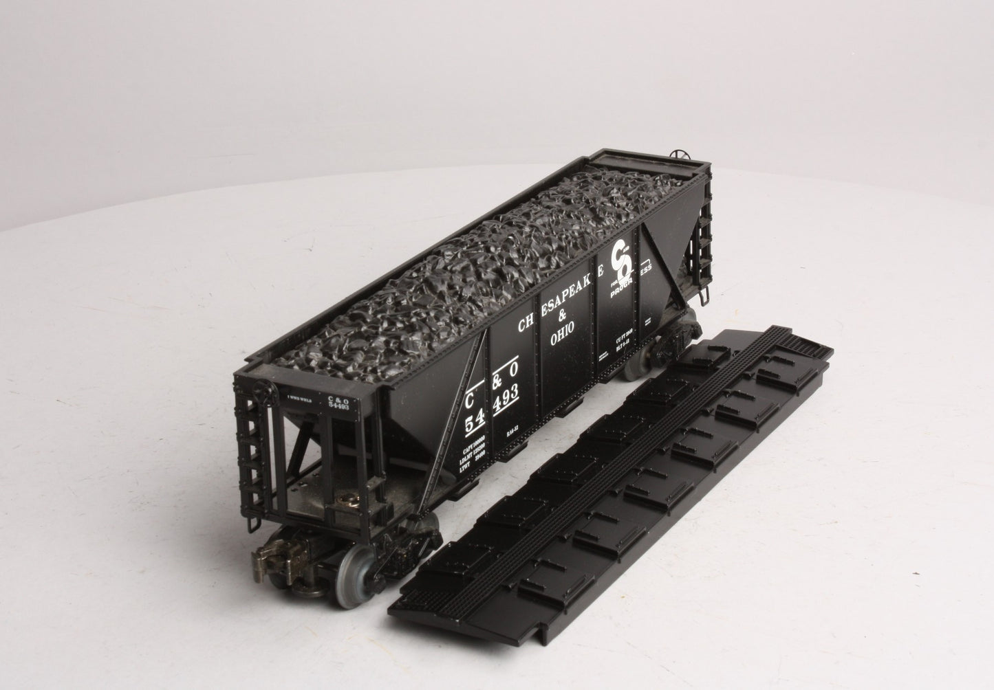 Williams HC15 O Gauge Chesapeake & Ohio Quad Hopper #54493 with Coal Load LN/Box