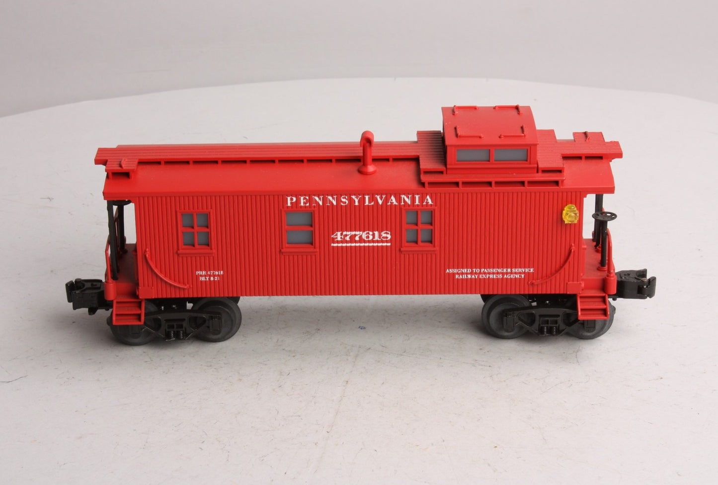 MTH 30-7700 Pennsylvania Semi-Scale Illuminated Caboose LN/Box