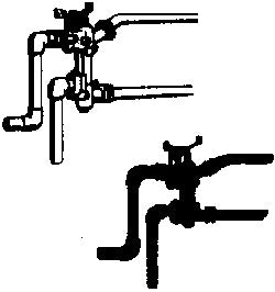Cal Scale 190-264 HO Steam Loco Sellers Brass Casting TypeS Nonlifting Injectors