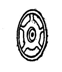 Details West 179 HO Scale Brake Wheel for E.M.D. & G.E Locos (Pack of 2)