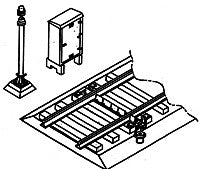Details West 905 HO Scale Dragging Equipment Detector Kit