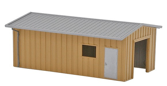 Deluxe Innovations 354 N Scale Tan Armco Workshop Assembled