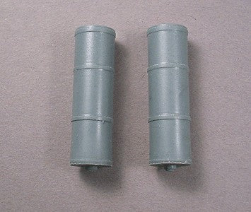 Frenchman River Modelworks 1171 HO Gray Resin Smoke Stack (Set of 2)