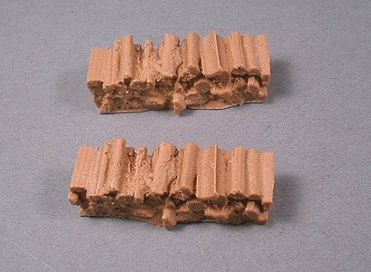 Frenchman River Modelworks 1181 HO Scale Brown Resin Firewood Stack (Set of 2)