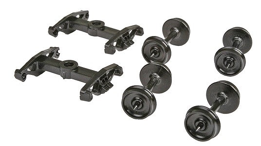 Tichy 3051 HO Bettendorf Two Leaf Spring Freight Car Trucks One-Piece