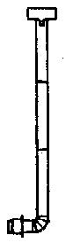 Grandt Line 5023 HO Scale Stovepipe With Elbow (Pack of 2)