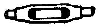 Grandt Line 5039 HO D&RGW Turnbuckles for .012" Wire (Pack of 24)