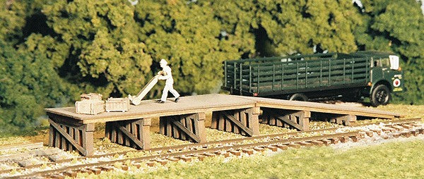 Monroe Models 2203 HO Railroad Loading Ramp & Dock Kit