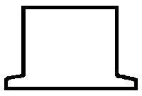 Northeastern Scale Lumber 732 HO Freight Car Solid Center Sill