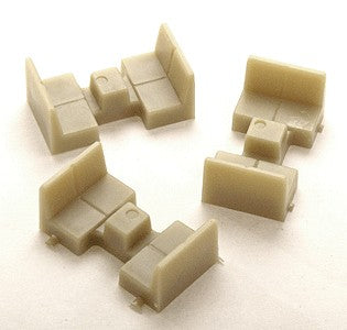 Palace Car 500524 HO Café Booths (Pack of 24)