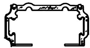 Precision Scale Company 31199 HO Scale Guide Yoke Allig Type WAB Brass Part