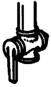 Precision Scale Company 48267 HO Drain Cock (Envelope of 12)