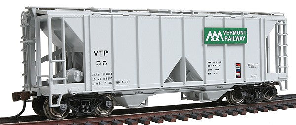 Bowser 40407 HO Scale Vermont Road 70 Ton Covered Hopper #55 NIB
