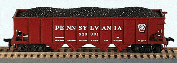 Bowser 54052 HO Scale Pennsylvania "Shadow Keystone" H-21 4-Bay Hopper