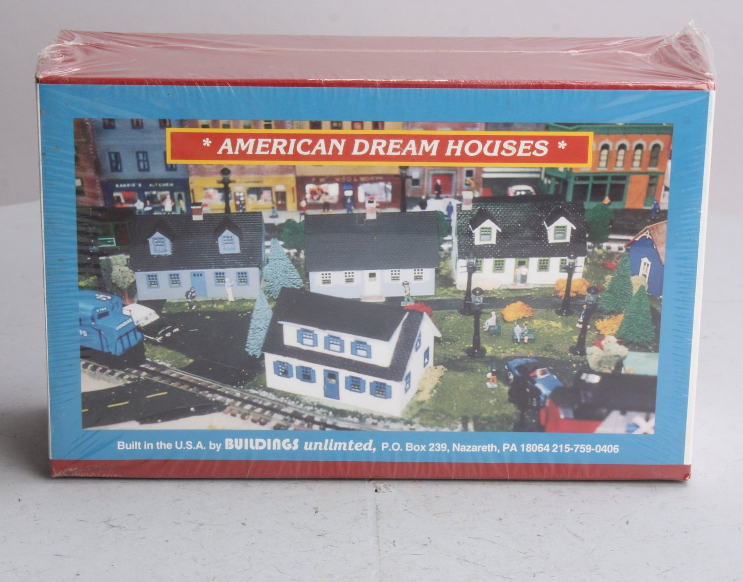 Building Unlimited 101 O Scale Cape Cod House Building Kit