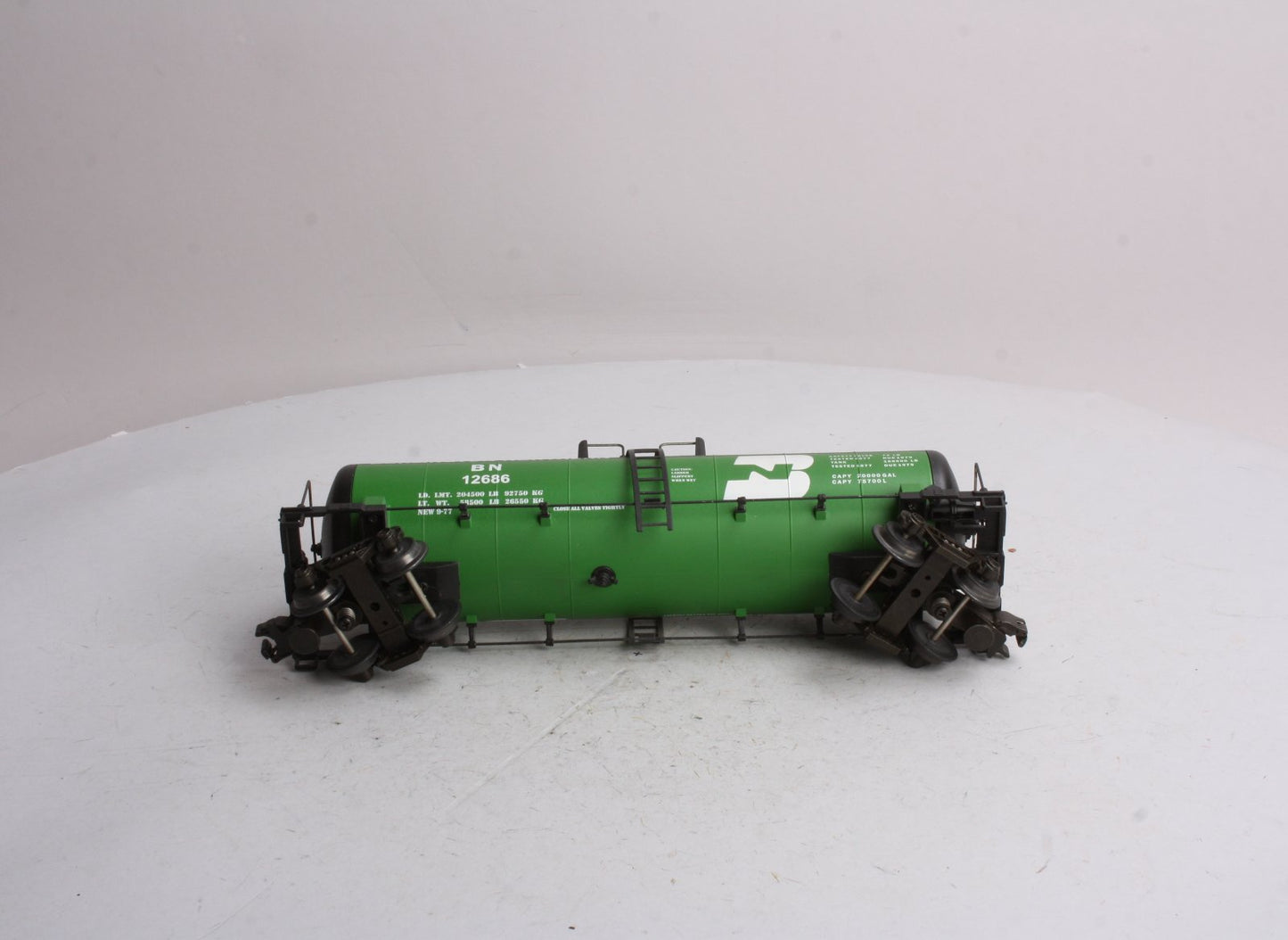 MTH 20-9200 O Scale Burlington Northern O Scale Tank Car NIB