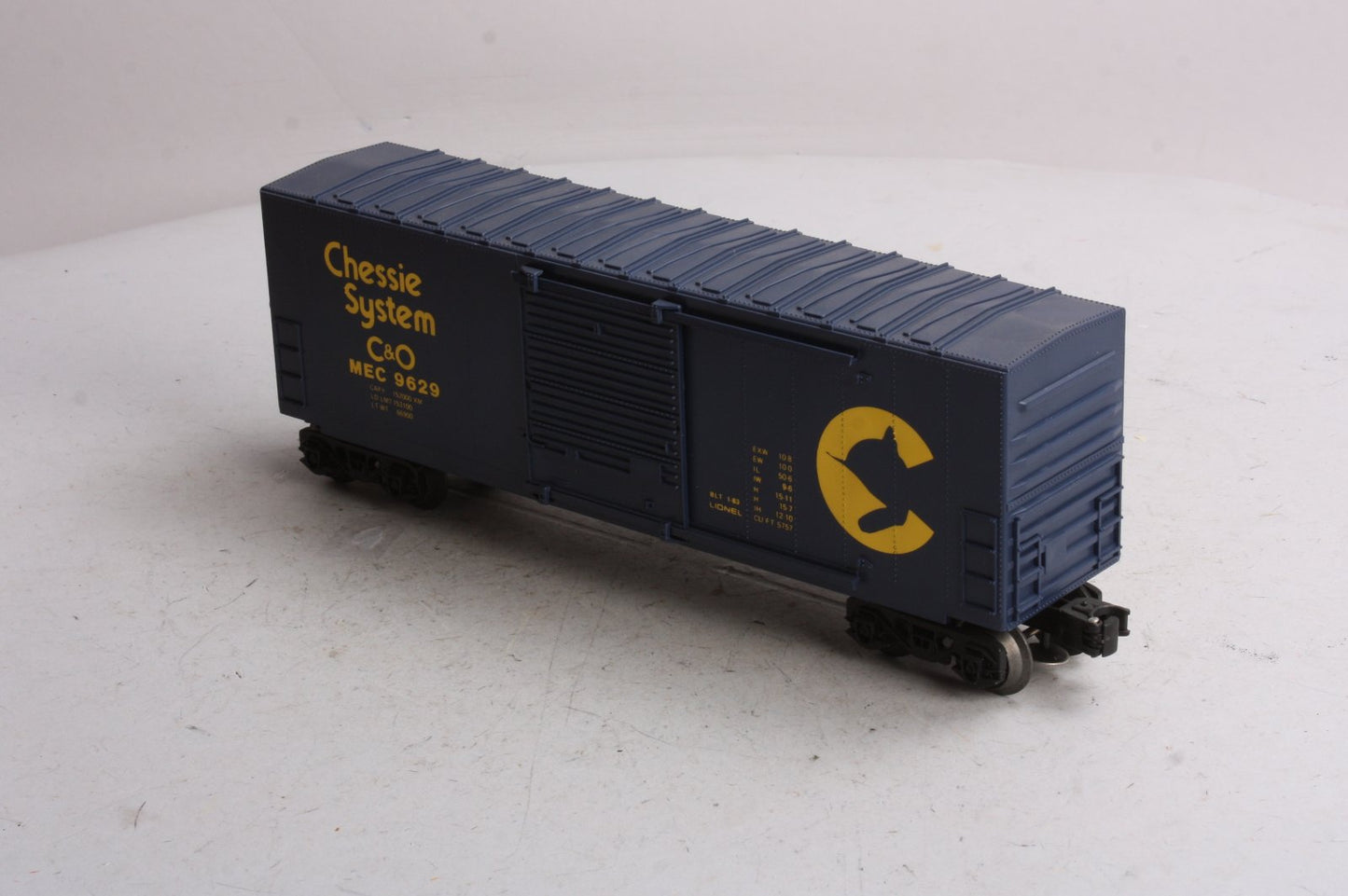 Lionel 6-9629 O Gauge C&O Chessie System Hi-Cube Boxcar #9629 LN/Box