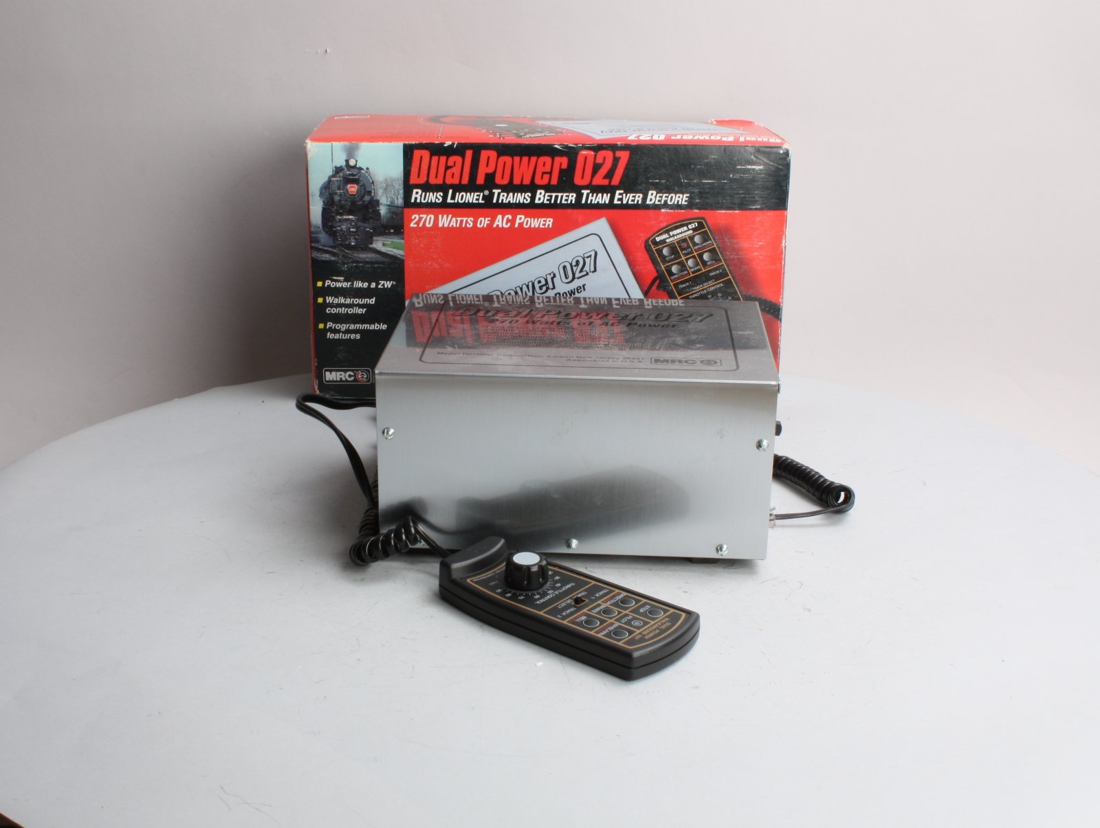 MRC AH101B O Dual Power 027 /270 Watt Transformer – Trainz
