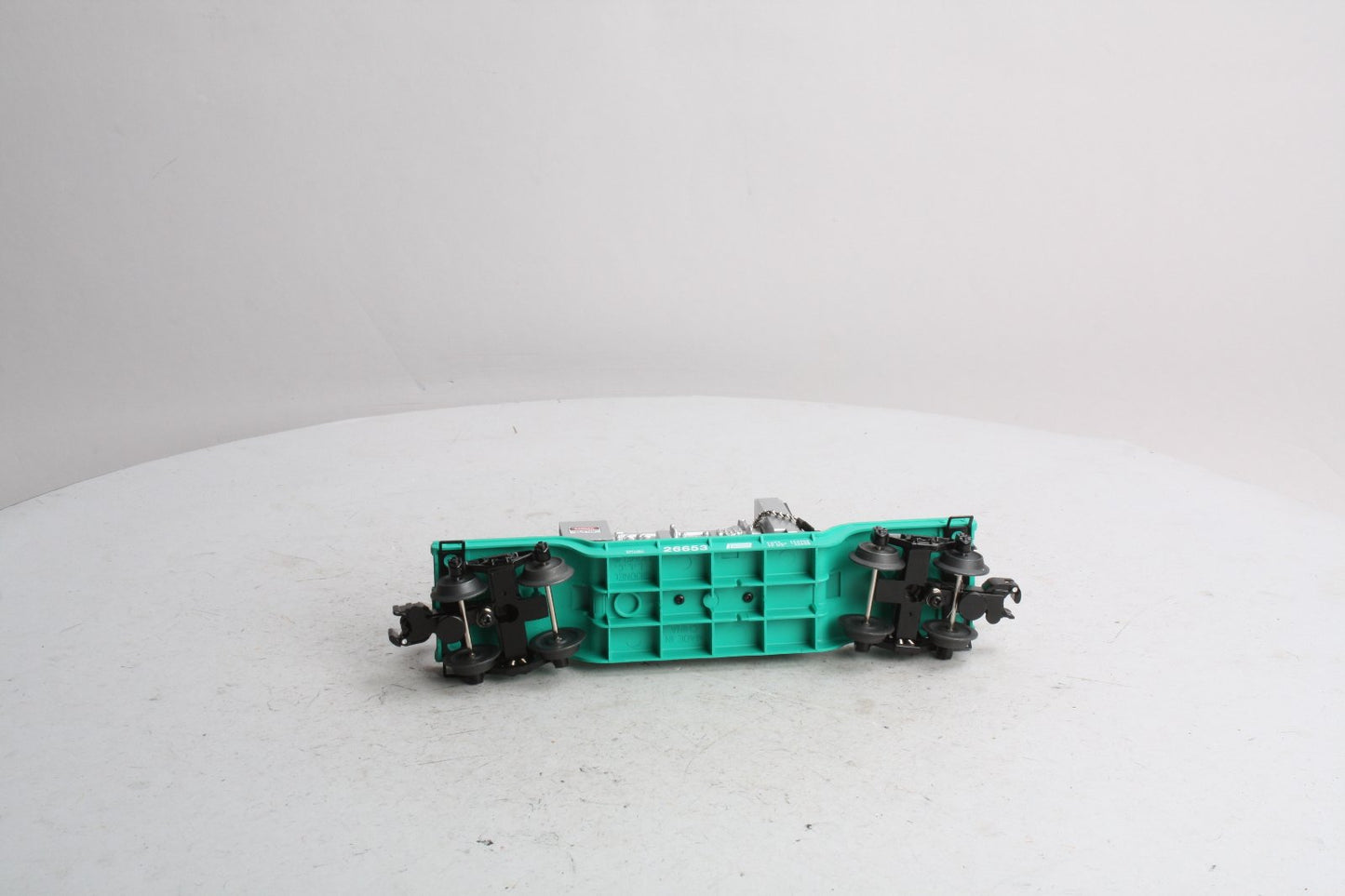 Lionel 6-26653 O Gauge Penn Central Depressed Flatcar W/ Generator NEW