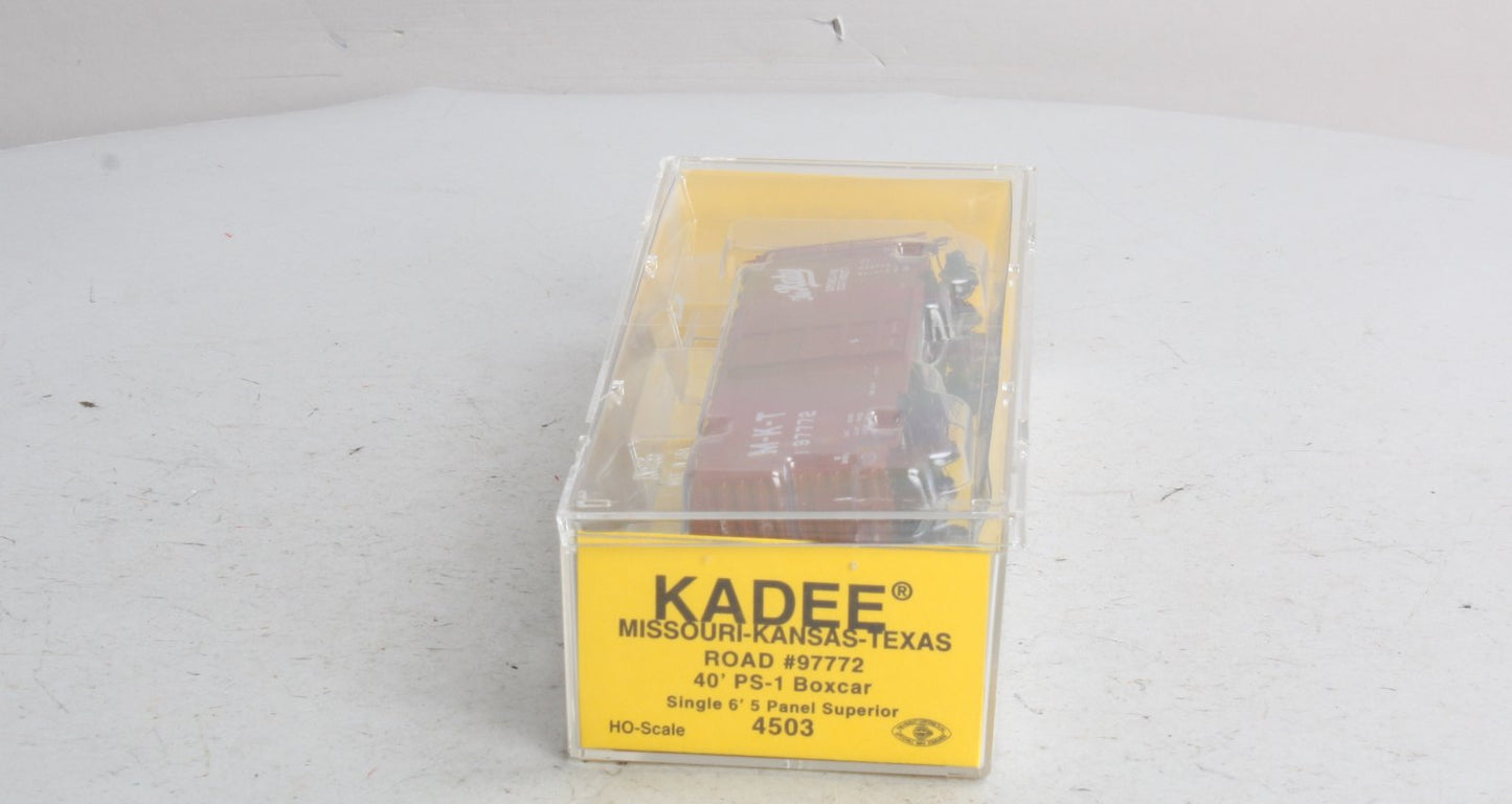 Kadee 4503 HO Missouri-Kansas-Texas 40' PS-1 Boxcar #97772 LN/Box