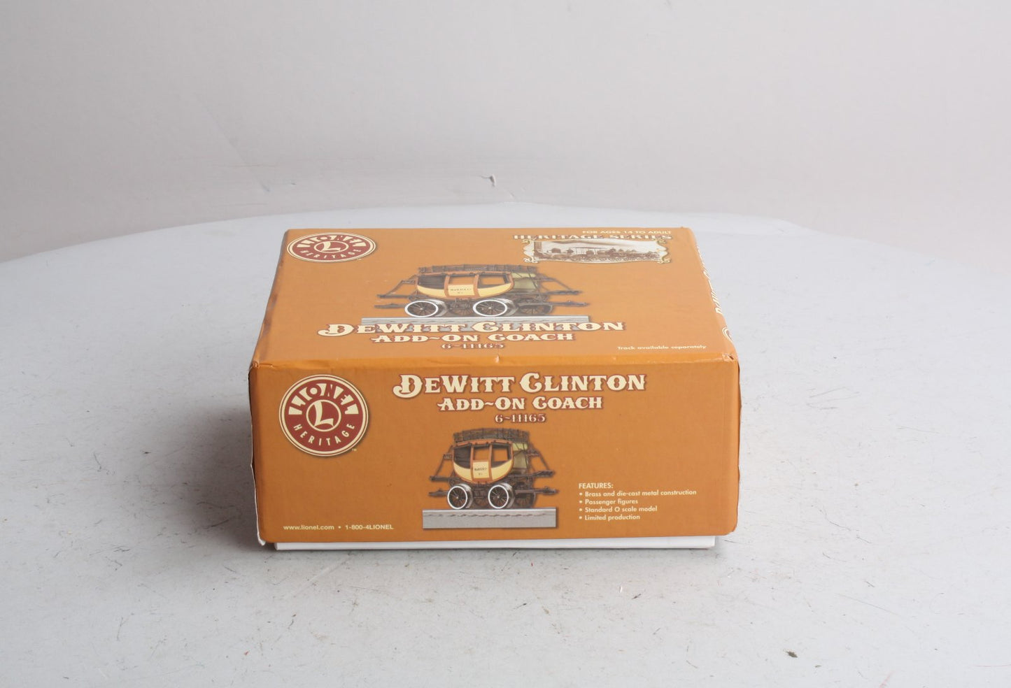 Lionel 6-11165 Dewitt Clinton Add-On Coach LN/Box
