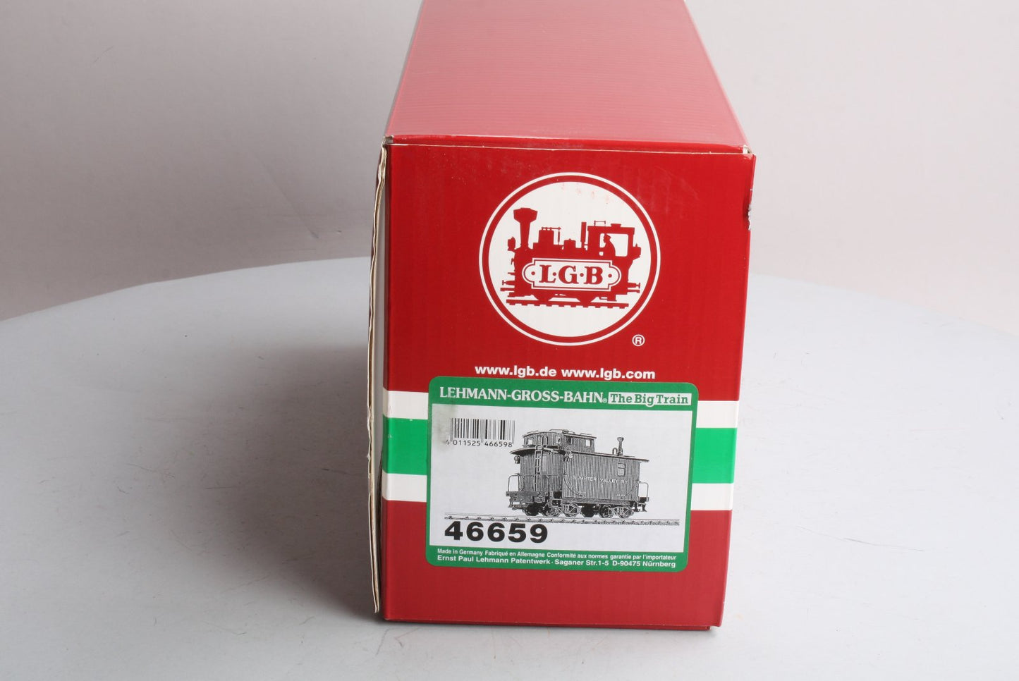 LGB 46659 G Scale Sumpter Valley Railway Caboose #5 (Metal Wheels) LN/Box