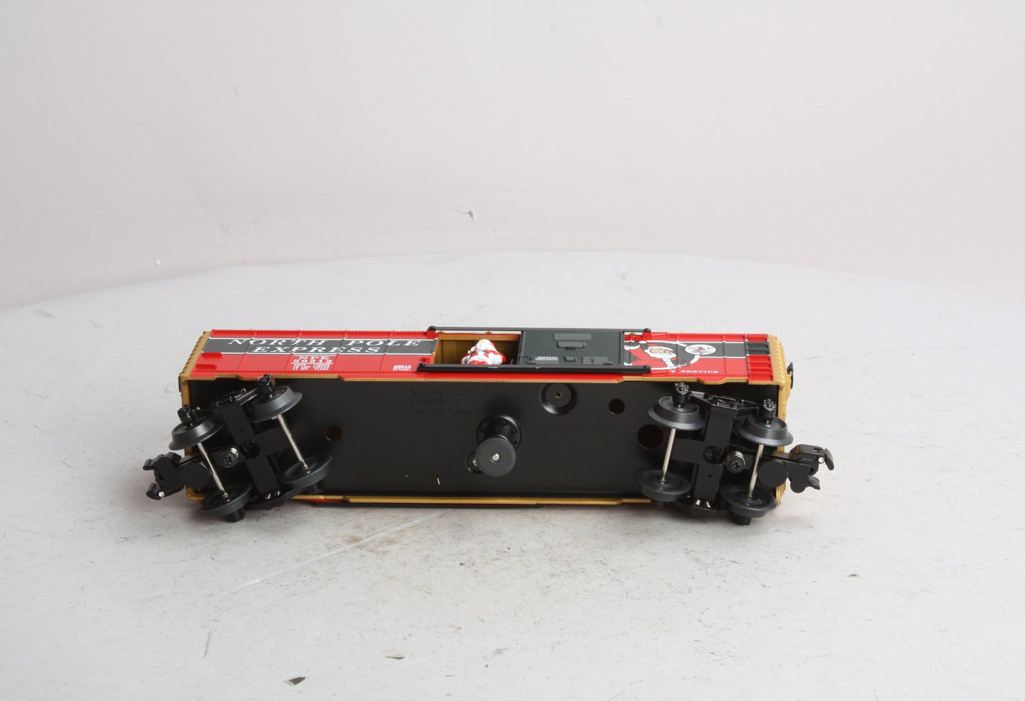 Lionel 6-29312 O Gauge Santa's Operating Boxcar LN