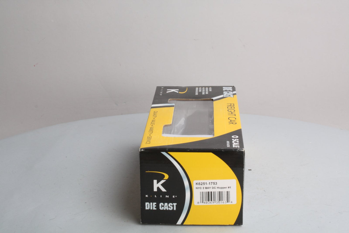 K-Line K6251-1753 O Gauge New York Central 2-Bay DC Hopper #870356 LN/Box