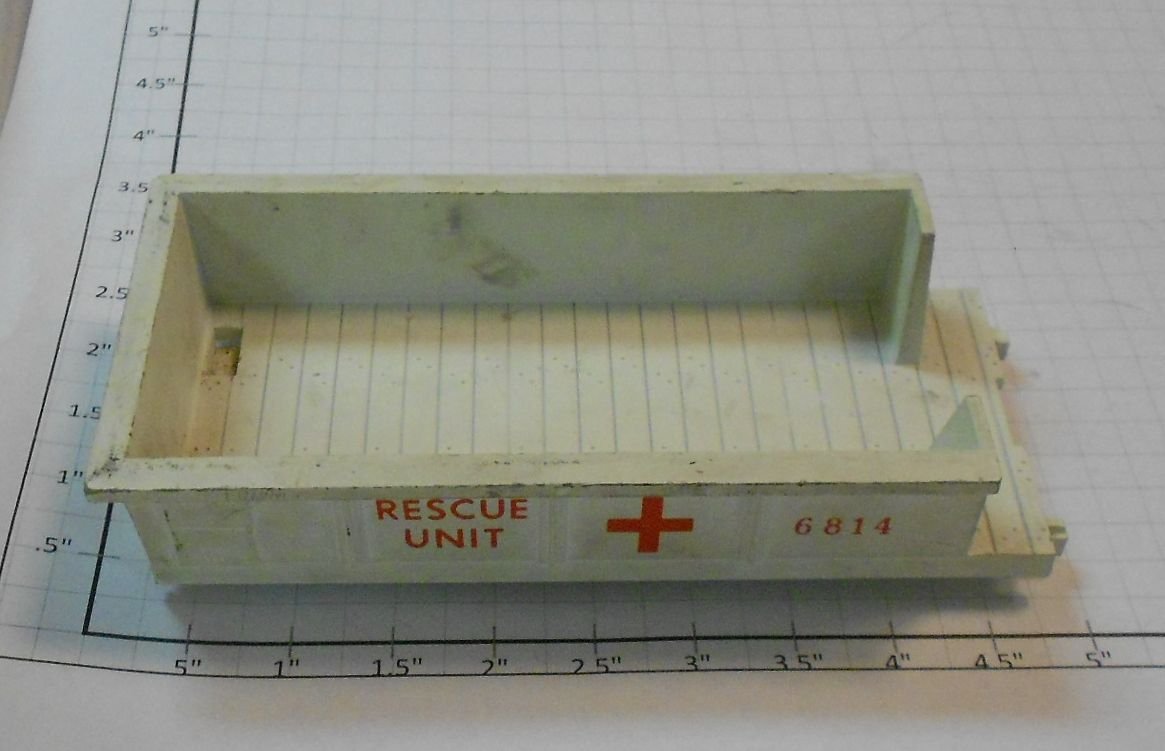 Lionel 6814-4 First Aid White Work Caboose Bed Tray