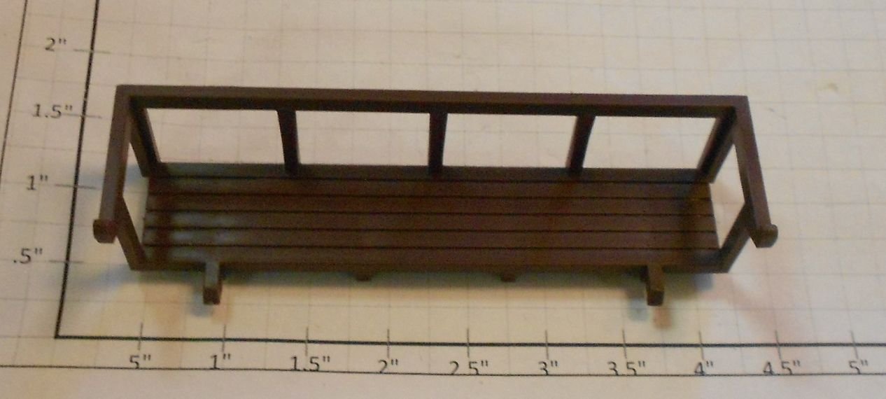 Lionel 12768-55 Switch Tower Tuscan Brown Balcony
