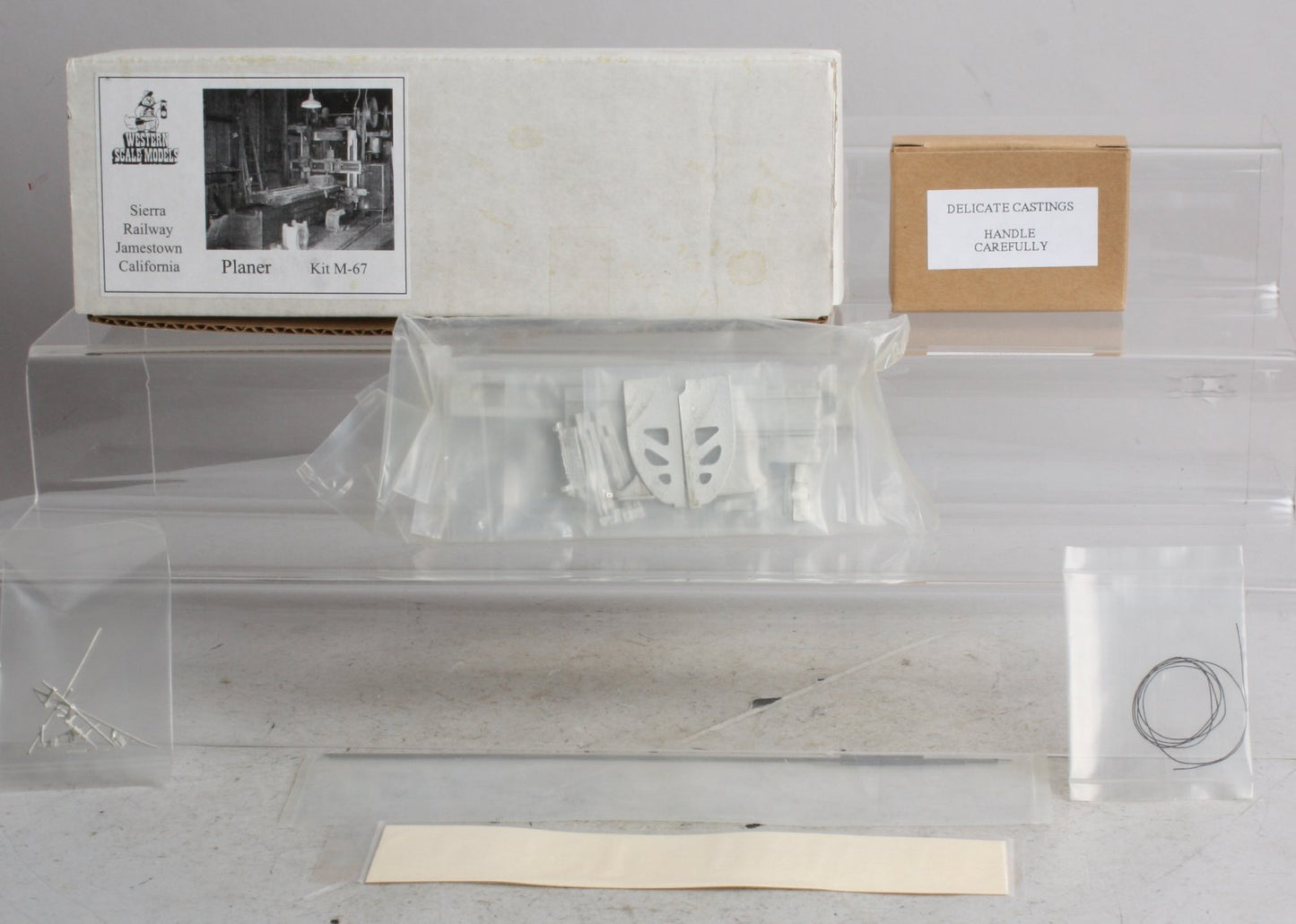 Western Scale Models M-67 Sierra Railway Jamestown California Planer