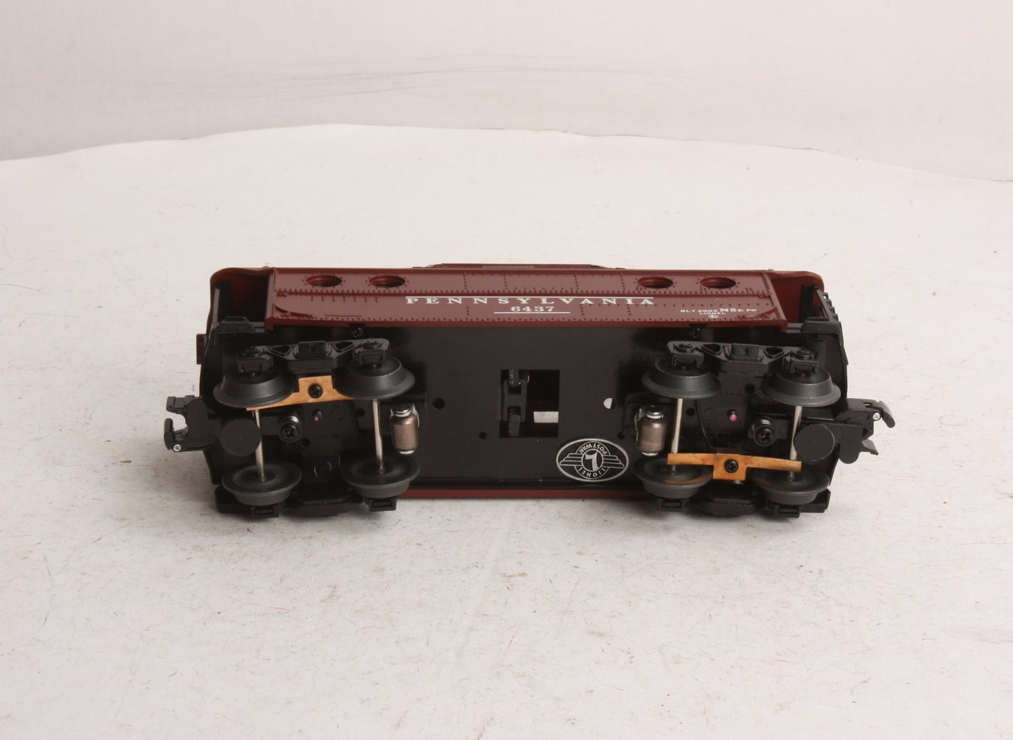 Lionel 6-29713 O Gauge Pennsylvania Porthole Caboose #6437 EX
