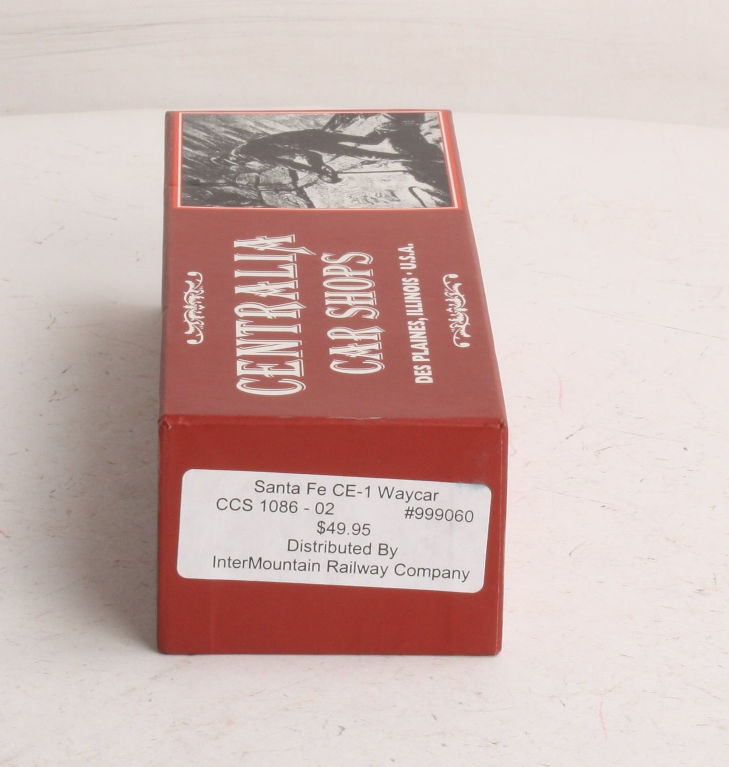 Centralia Car Shops CCS1086-02 HO Santa Fe CE-1 Waycar Caboose #999060