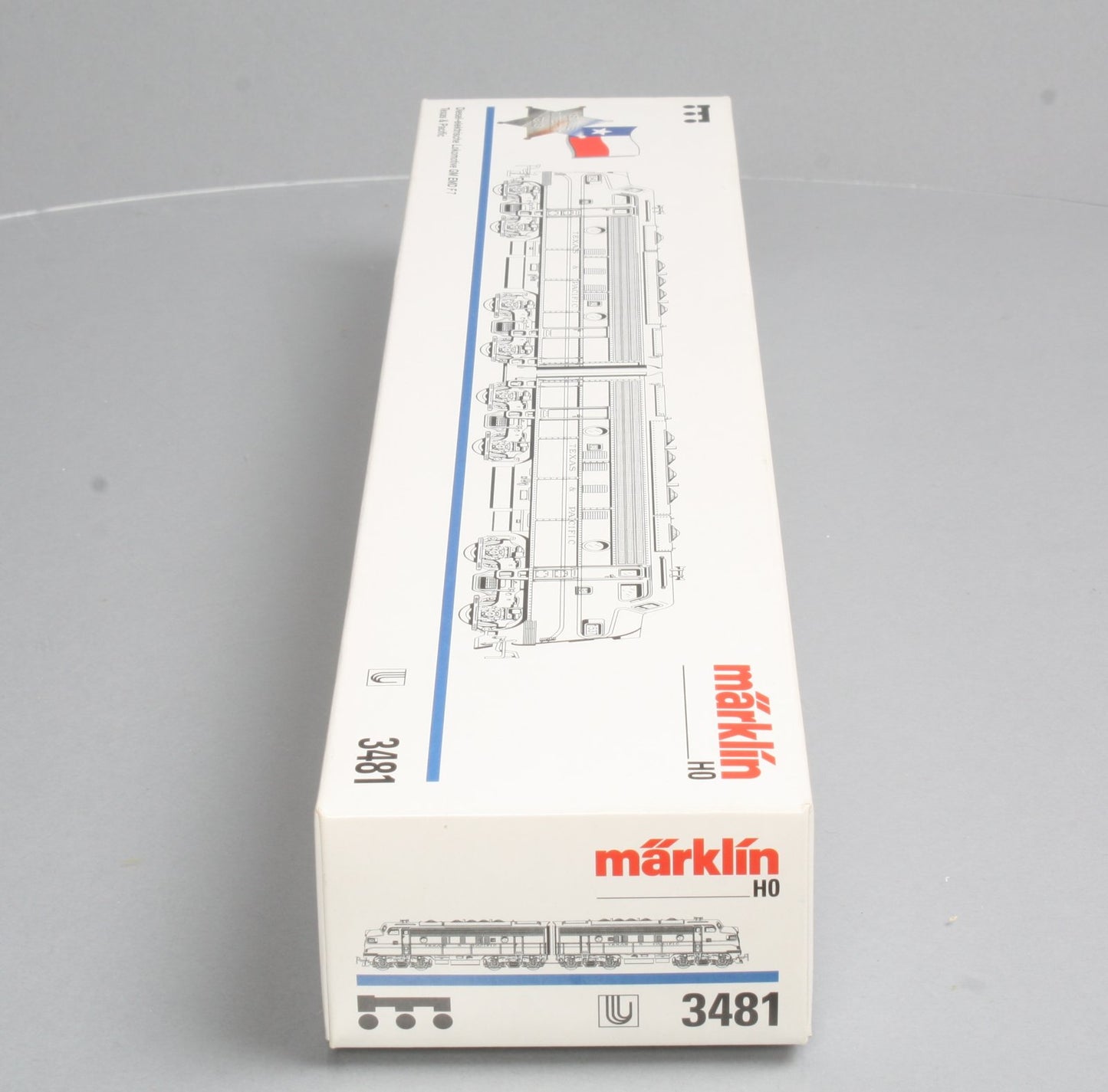 Marklin 3481 HO Scale Texas & Pacific GM EMD F-7 AA Diesel Set EX/Box