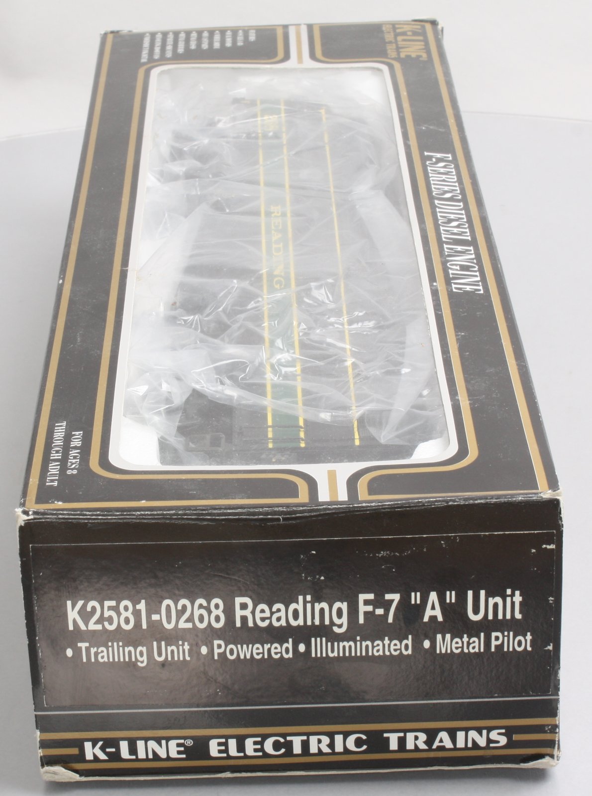 K-Line K2581-0268 O Reading F7 A Diesel Locomotive #268 NIB