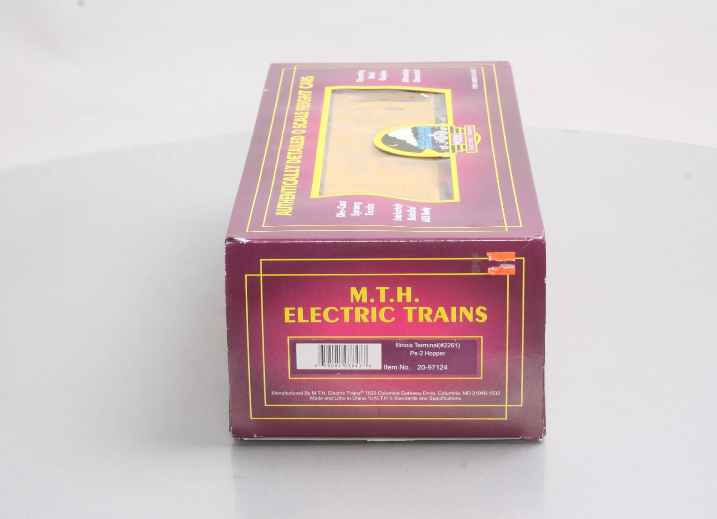 MTH 20-97124 Illinois Terminal PS-2 Hopper #2261 LN/Box