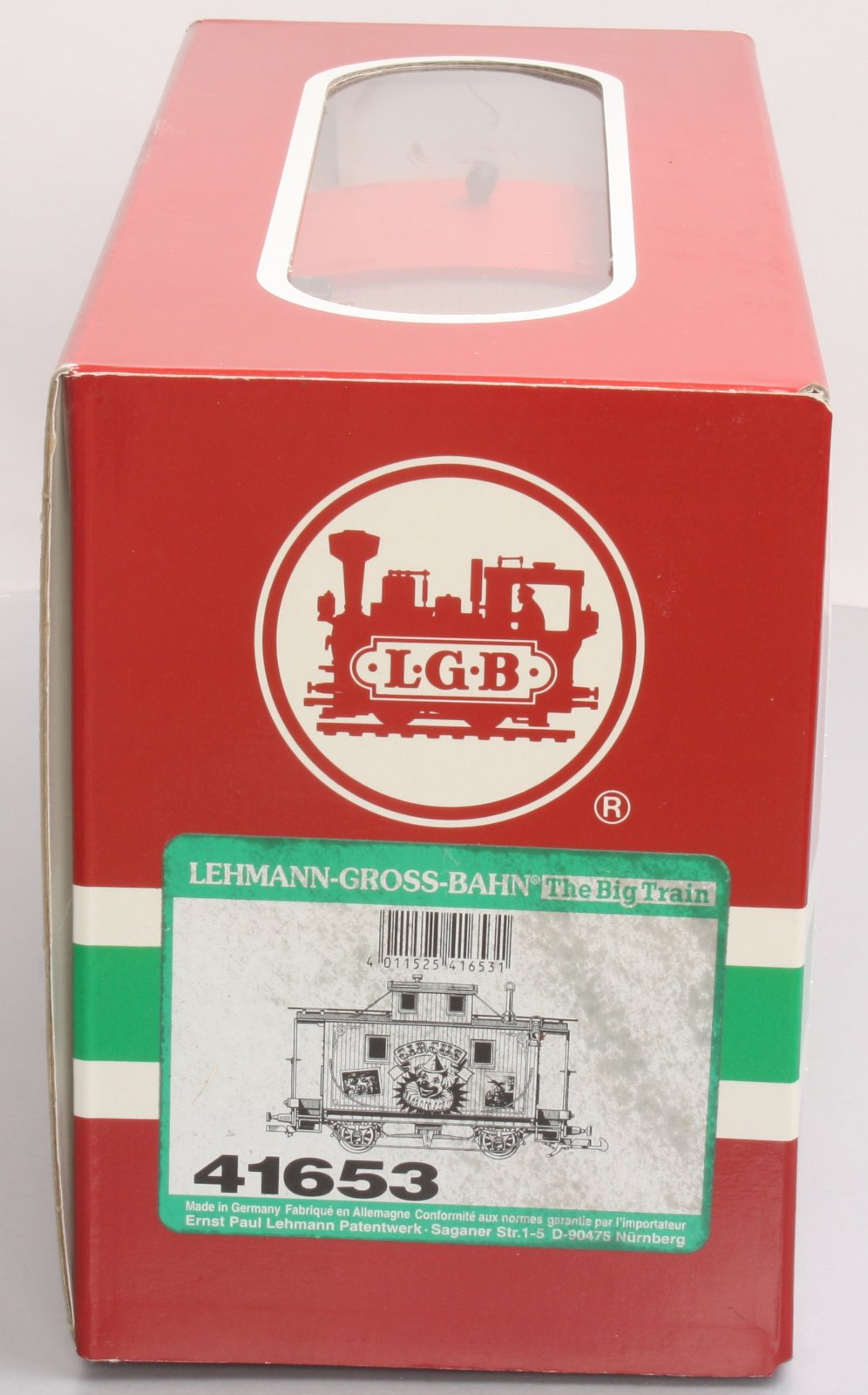 LGB 41653 G Scale Circus Caboose LN/Box