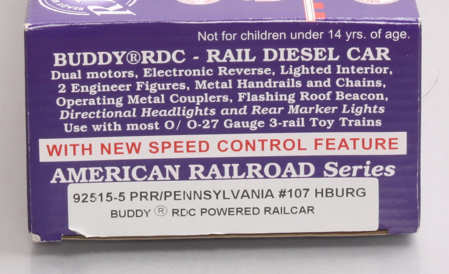 RMT 92515-5 O PRR/Harrisburg Buddy Powered Rail Diesel Car #107