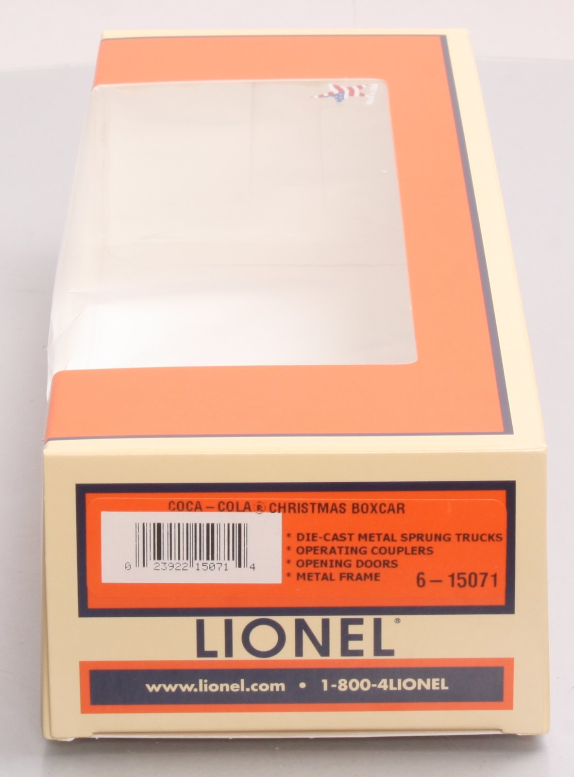 Lionel 6-15071 O Gauge Coca-Cola Holiday Boxcar LN/Box