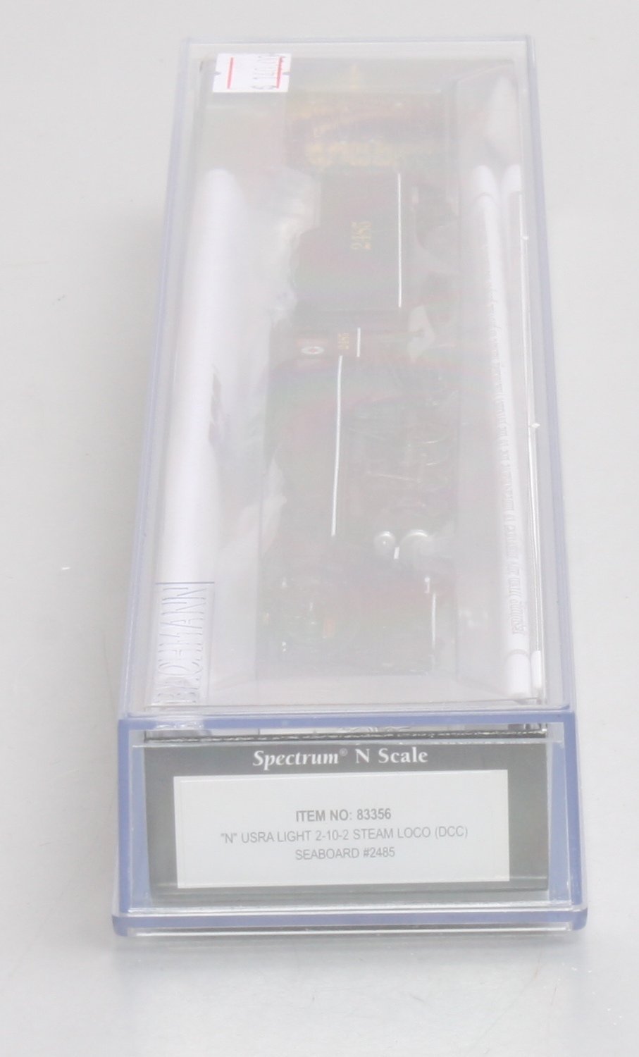 Bachmann 83356 N Seaboard USRA Light 2-10-2 Steam Locomotive w/DCC #2485