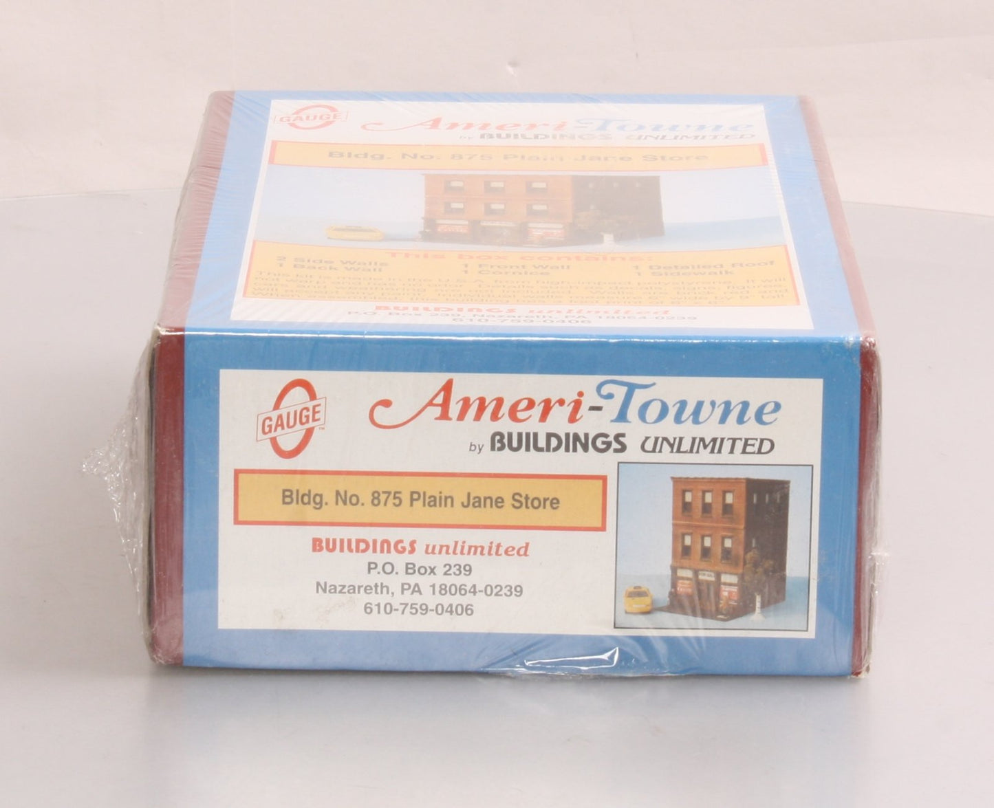 Ameri-Town 875 O Gauge Building Unlimited Plain Jane Store Kit