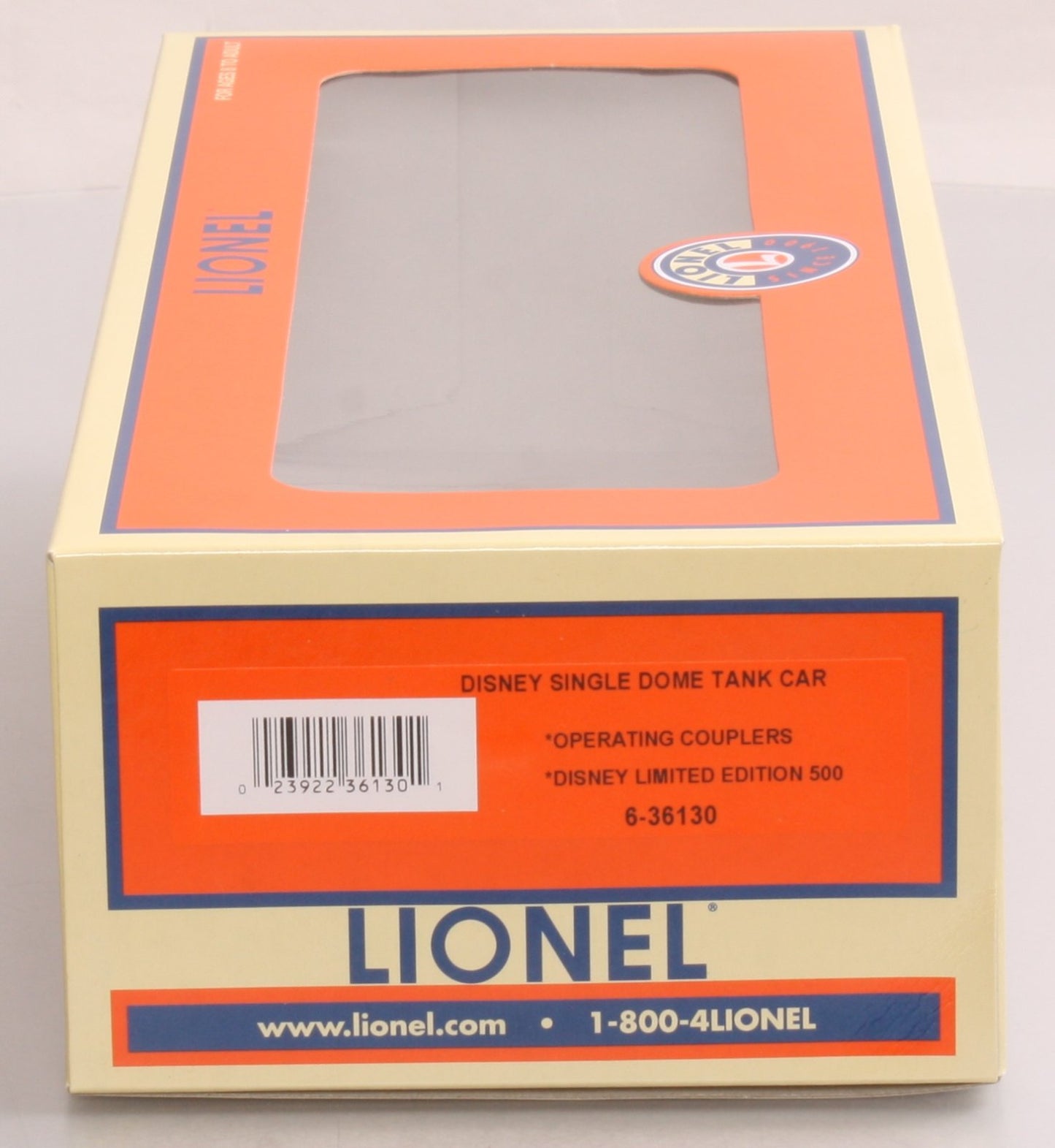 Lionel 6-36130 O Disney "Jiminy Crickey" Single Dome Tank Car EX/Box