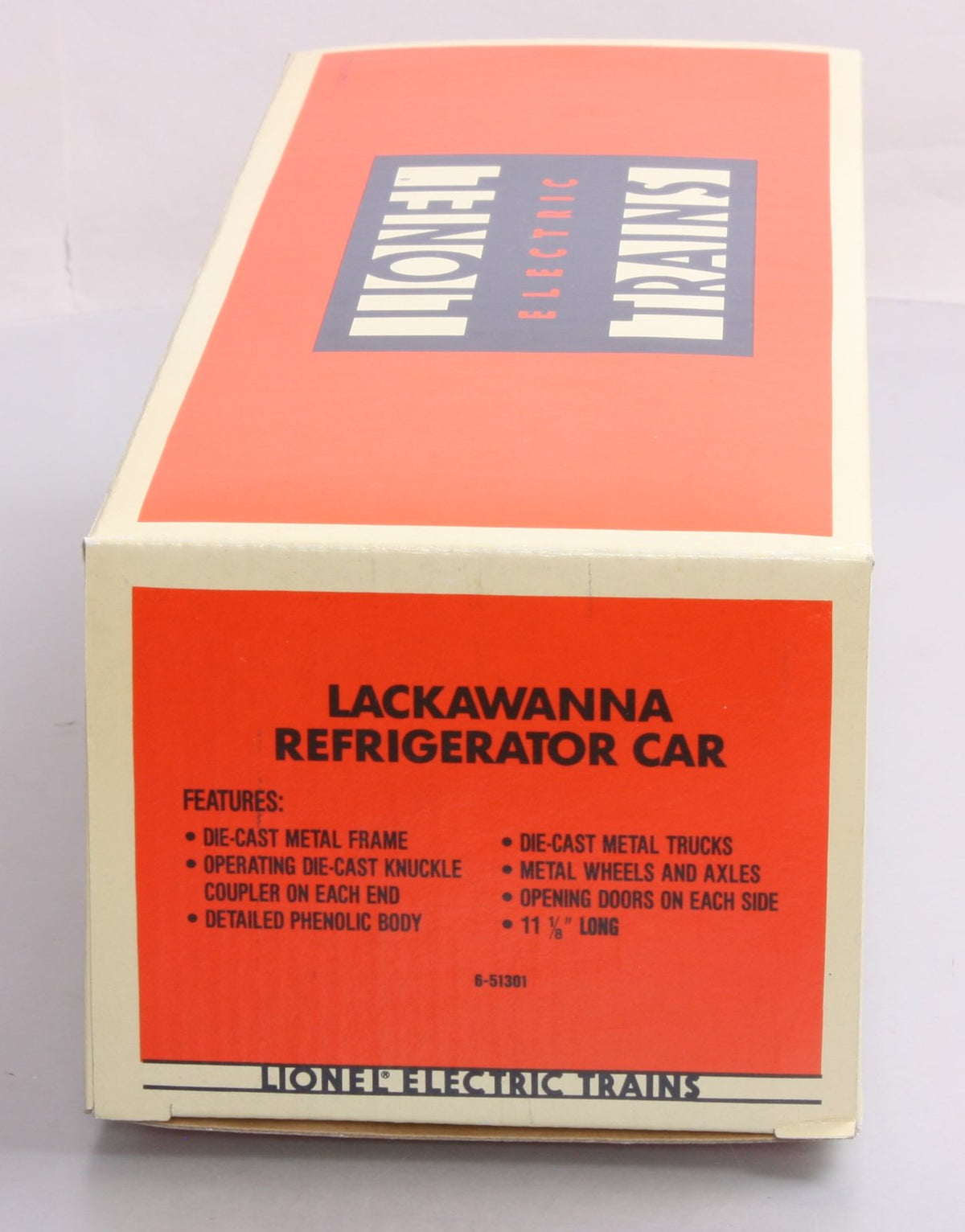 Lionel 6-51301 O Gauge Lackawanna Refrigerator Car #7000 LN/Box