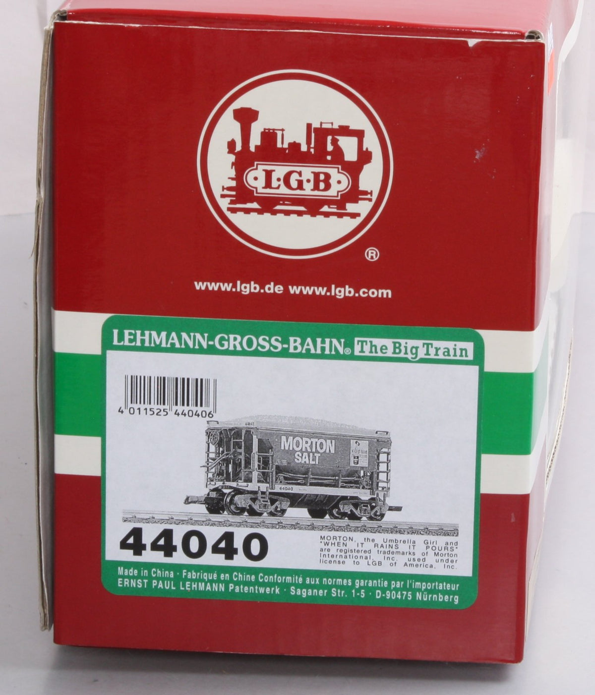 LGB 44040 G Scale Morron Salt Ore Hopper LN/Box