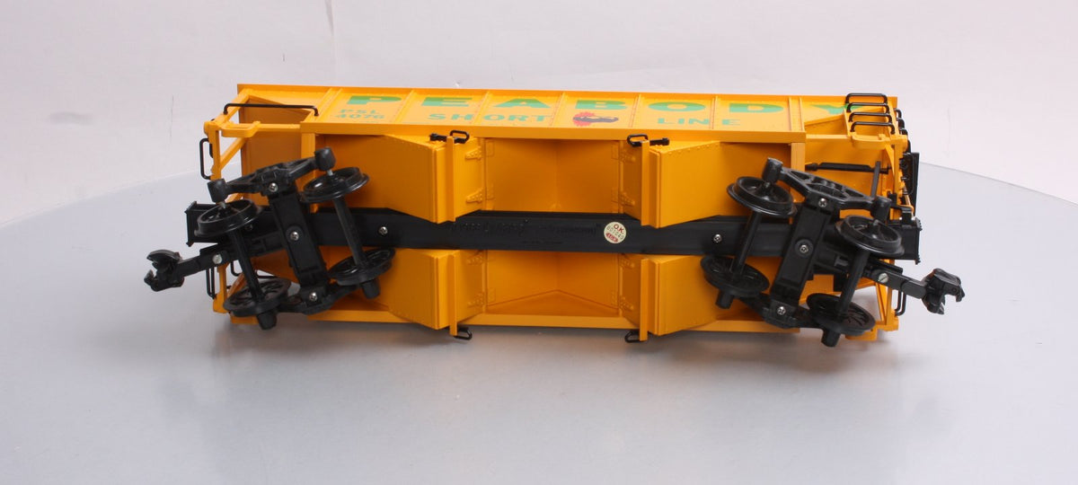 LGB 4076-X01 G Scale Peabody 2-Bay Hopper Car w/Coal Load NEW
