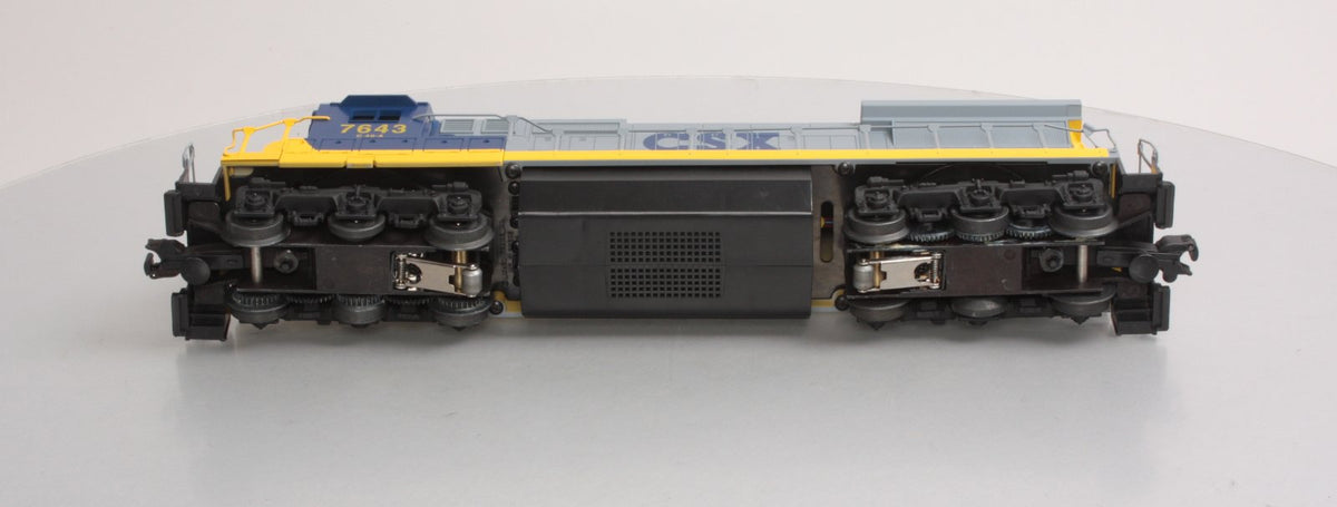 Lionel 6-18215 O Gauge CSX Dash 8 Diesel Engine #7643 LN