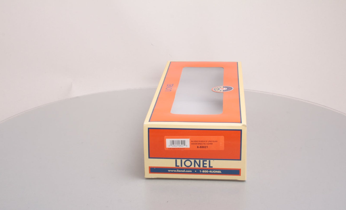 Lionel 6-58521 O Railroad Museum Of Long Island Wonder Bread Hopper #58521 NIB