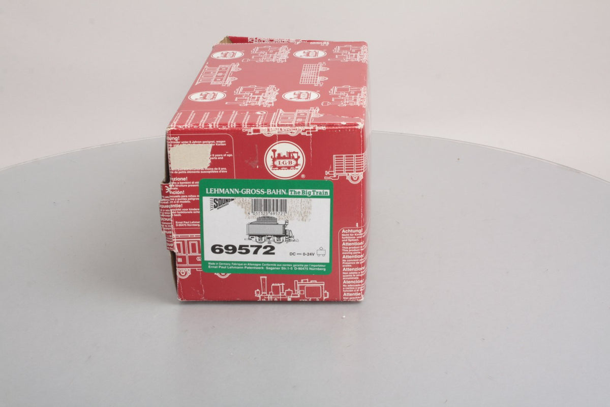 LGB 69572 Undecorated Motorized Tender w/ Sound LN/Box